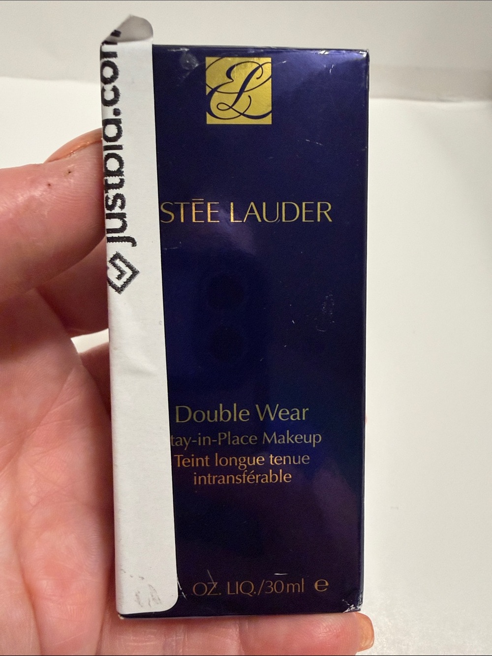 Estee Lauder Double Wear Foundation - Navy & Gold Packaging